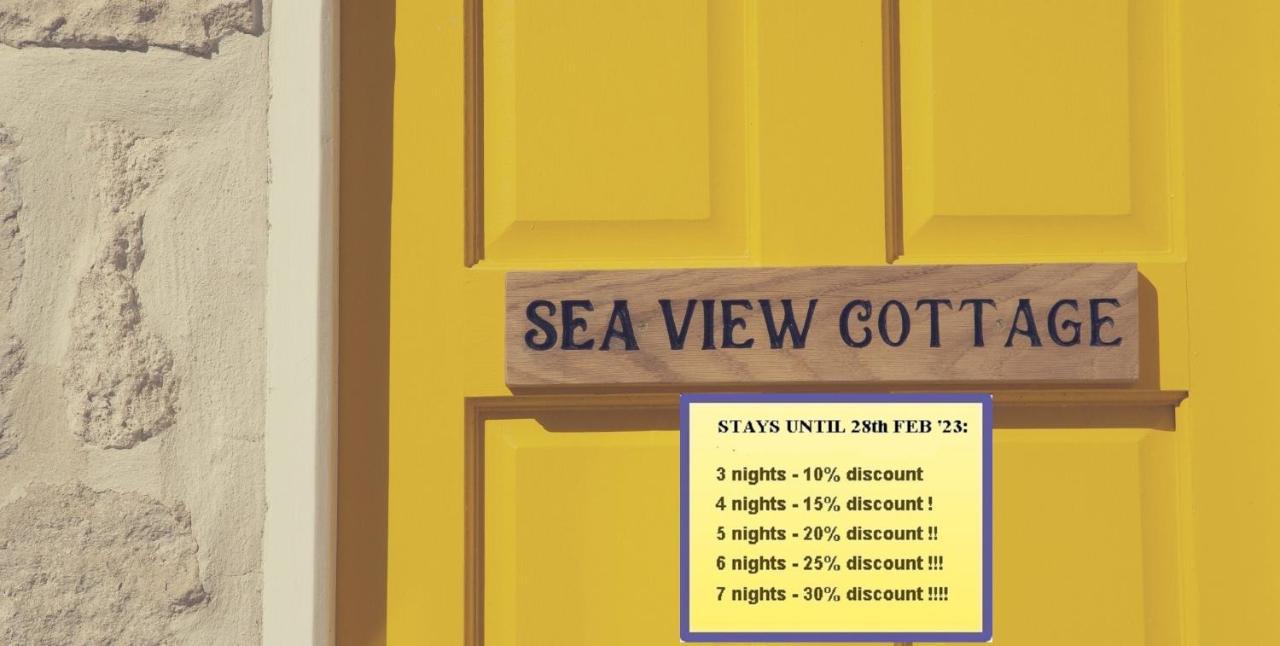 Sea View Cottage Portland Ngoại thất bức ảnh
